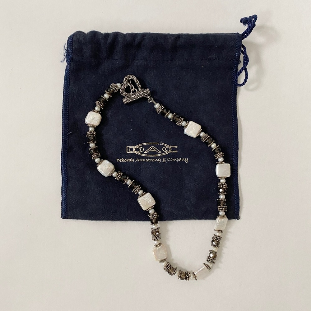Deborah Armstrong Pearl and Bead Necklace